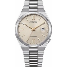 Citizen Cıtızen Tsuyosa NJ0151-88W Pilsiz Otomatik Safir Cam Çelik Erkek Kol Saati