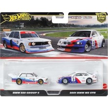 Odea Hot Wheels 1:64 Ölçekli Araçlardan Oluşan Premium Car Culture 2'li Paket, Benzersiz Çiftler, Real Riders Tekerlekler, Metal/metal Şasi, Koleksiyonculara Uygun Hediye, JBK99