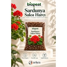Biopeat Sardunya Saksı Harcı 3 Litre | Torf, Perlit ve Cocopeat Içeren Çiçek Harcı