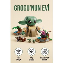 Farbu Oyuncak Lisanslı Le-Go Star Wars The Mandalorian Grogu’nun Yuvası 107 Parça Eğitici Yapım Seti