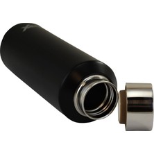 Universal Çelik Içli Termos 600 ml Siyah SKM033