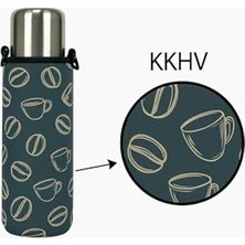 Odea 0.75 Lt. Klasik Kulpsuz Stanleye Uyumlu Omuz Askılı Termos Kılıfı