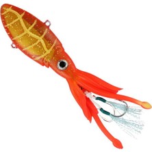 Bkk Squid Cuttlefish 90 gr Orange  Glow Uv