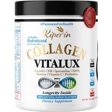Odea Kiperin Vitalux Hidrolize Kolajen Tozu 10.000 Mg | Nmn, Nr, Fisetin, Spermidin ve Ca-Akg + C Vitamini Içeren Longevity Kolajen Takviyesi | Tip 1 ve Tip 3 Peptit – Mango Aromalı 30 Günlük