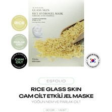 Esfolio Pirinç Özü Içeren Cam Cilt Maske Glass Skin Rice Hydrogel Mask