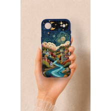 Vip Case iPhone 17 Air Uyumlu Gece Masalı Desenli Silikon Kılıf