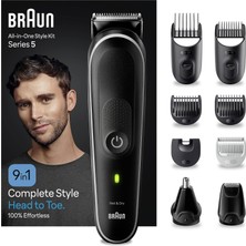 Odea Braun Series 5 MGK5420 Hepsi Bir Arada Şekillendirme Seti, 9’u 1 Arada Erkek Bakım Kiti