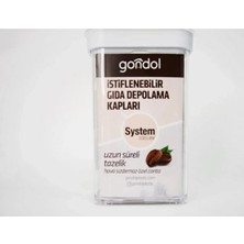 Universal Istiflenebilen Gıda Depolama Kapları 1. Lt