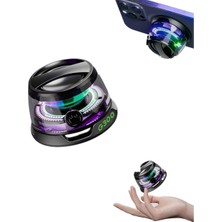 Fumeyabi G300 Bluetooth 5.3 Hoparlör Mini Taşınabilir Manyetik Pc Rgb Hoparlör Için Çok Fonksiyonlu 3D Oda Sesi ve Rgb Aydınlatma Iphone, Android, Tws (Siyah)