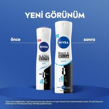 Universal Kadın Sprey Deodorant Black&white Invisible Pure 150ML, 72 Saat Anti-Perspirant Ter Koruması, X2 Adet