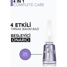Universal 4'ü 1 Arada Bakım Yapan Tırnak Koruyucu Cila - 4 In 1 Complete Base Coat - 000-8682536059299