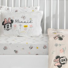 Odea Taç Lisanslı Disney Minnie Mouse Dream Baby Pamuk Bebek Nevresim Takımı