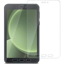 Fumeyabi Samsung Galaxy Tab Active 5 8 Inç Ile Uyumlu Ekran Koruyucu 9h Temperli Kırılmaz Esnek Nano Cam, Çizilmeye ve Darbeye Dayanıklı Koruma, Hd Şeffaf