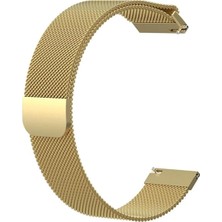Fumeyabi Huawei Watch Gt6 41 mm / Gt5 Pro 42 mm / Gt5 41MM / Gt4 41 mm ile Uyumlu 18 mm Paslanmaz Çelik Milanese Hasır Kordon – Manyetik Tokalı, Ayarlanabilir Metal Saat Kayışı