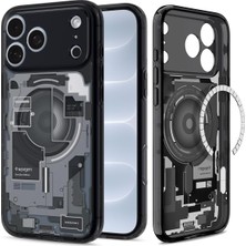 Fumeyabi iPhone 18 Pro / 17 Pro ile Uyumlu Magsafe Kılıf Ultra Hybrid Mag Fit Zero One Black - ACS10073