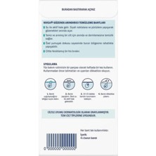 Universal Siyah Nokta Temizleyici Burun T-Bant, Gözenek Arındırıcı, Derinlemesine Temizlik, Limon Özü, 4 Adet