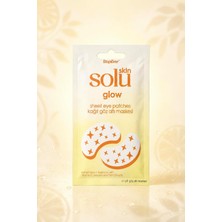 Universal Skin Solu Glow C Vitamini ve Bitkisel Özlü Kağıt Göz Altı Maskesi – Aydınlatıcı ve Nemlendirici Göz Altı Bakım Bandı (1 Çift)