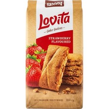 Roshen Lovita Cake Cookies Çilekli 168 gr *6'lı