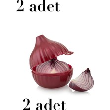 Universal Soğan Saklama Kabı - 2 Adet Bpa Içermez Soğan Saklama Kabı
