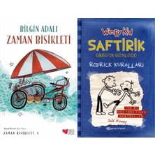 Can Yayınları Zaman Bisikleti 1 (Bilgin Adalı) ve Saftirik 2 Rodrick Kuralları