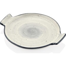 Fumeyabi Dark 2li Pasta Sunum Tabağı 21 cm
