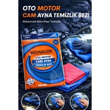 Odea Sihirli Iz Bırakmaz Mikrofiber Cam-Ayna Yüzey Bezi 40X50 cm