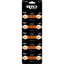 Odea 10 Adet Ag4 Alkaline Düğme Pil 1.5 Volt LR626 / 377/177 Alkali Düğme Piller