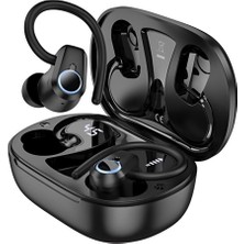 Universal Bluetooth Vers.5.3 Kancalı 500MAH Kulakiçi Bluetooth Kulaklık Hıfı Şarj Götergeli Stereo Kulaklık