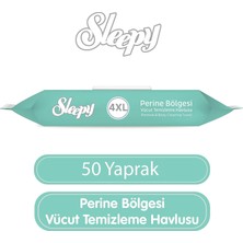 Universal Perine Bölgesi Vücut Temizleme Havlusu 50 Yaprak