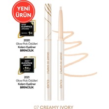 Universal Suya Dayanıklı, Ince Uçlu Göz Kalemi Sharp So Simple Waterproof Pencil Liner (007 Creamy Ivory)