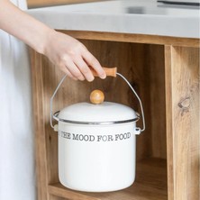 Fumeyabi Mood Büyük Boy Tüm Ocaklara Uyumlu 4 Litre Bakraç Krem 18 cm