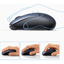 Universal 2400DPI 2.4ghz Wireless Kablosuz Sessiz Mouse Gece Mavisi
