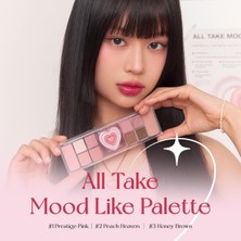 Universal Çok Fonksiyonlu Makyaj Paleti All Take Mood Like Palette (01 Prestige Pink) (Peritage)
