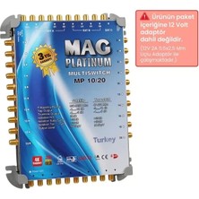 Hubrendy Sh 10*20 Sonlu/kaskatlı Swıtchlı Uydu Santrali Mag Platınum