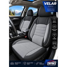 Zafaks Hyundai Accent Era Uyumlu Velar Serisi Tay Tüyü Oto Koltuk Kılıfı – Ortopedik Tam Set