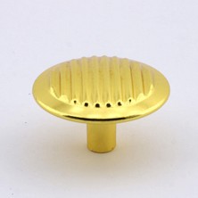 Odea 10 Adet Prizma Yuvarlak Kulp Mobilya Mutfak Dolabı Çekmece Dolap Kulplar Kapak Kulp Kulbu Metal Gold