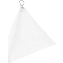 Fumeyabi Çamaşır Yıkama Torbası, Beyaz-Gri, 22X22X19 cm