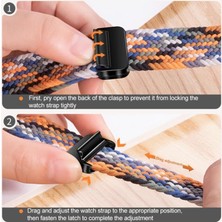 Fumeyabi [örgü Loop] Xiaomi Redmi Watch 6/5/4/mi Band 10 Pro/9 Pro/8 Pro ile Uyumlu Kordon Manyetik Toka Konforlu Mi Band 10 Pro Kordon Terletmeyen Elastik Kumaşlı Redmi Watch 6 Kordonu