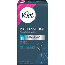 Odea Veet Pro Bacak ve Vücut Ağda Bandı, Normal Ciltler Için, 12 Adet