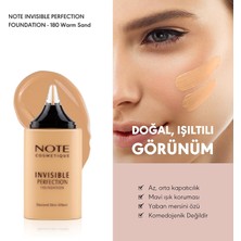 Universal Cosmetics Invisible Perfection 180 Warm Sand Fondöten