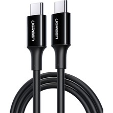 Fumeyabi Usb-C 100W 5A Qc Pd Hızlı Şarj Kablosu, 1 Metre, Siyah, 80371