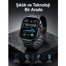 Fumeyabi Akıllı Saat 3 Kordonlu Waterproof Adımsayar, Titreşim ve Gps Özelliği