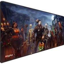 Universal Digipod Gaming Oyuncu Mousepad 90X40 Xxl Kaymaz Taban Dikişli Sped Kumaş Gaming Mouse Pad 4mm Kalınlık