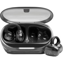 Fumeyabi Soundgear Clips Gerçek Kablosuz Açık Kulak Kulaklık, Sonicarc Tasarım, 32 Saate Kadar Toplam Çalma Süresi, 4 Işın Oluşturan Mikrofon, IP54 Suya ve Toza Dayanıklı, Opensound Teknolojisi, Ghost