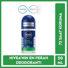 Universal Men Fresh Sensation Roll On Deodorant 50 Ml,72 Saat Anti-Perspirant Koruma