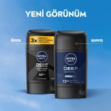 Universal Erkek Stick Deodorant Deep Dimension 50 Ml,72 Saat Ter ve Ter Kokusuna Karşı Anti Perspirant Koruma,aktif Karbon