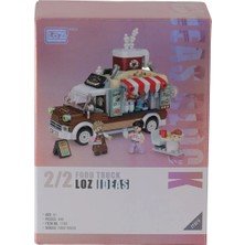 Universal LZ-1740 Loz Kahve Arabası 442 Parça Block Oyuncak