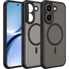 Fumeyabi Xiaomi Poco X8 Pro Ile Uyumlu Kılıf M-Safe Şarj Özellikli Kamera Korumalı Lunex Kapak Poco X8 Pro Için Kilif