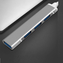 Fumeyabi 4 Port USB 3.0 Hub Çoklayıcı Yüksek Hızlı Super Speed Çoklayıcı Çoğaltıcı Çevirici Adaptör