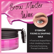 Universal Cosmetics Brow Master Kaş Sabitleyici & Şekillendirici Renksiz Wax